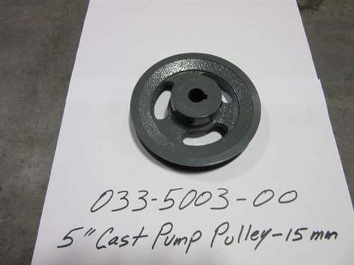 Bad Boy 033-5003-00 5" Cast Pump Pulley 15mm