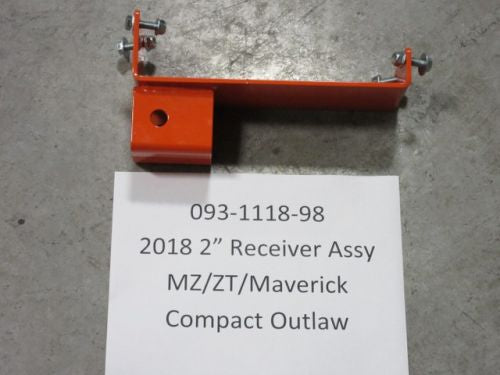 Bad Boy OEM 093-1118-98 2" Receiver for 2018-20 MZ, ZT, Maverick, Compact Outlaw