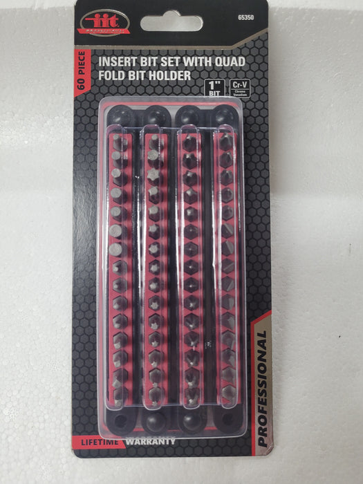 60 pc 1" Insert Bit Set - IIT