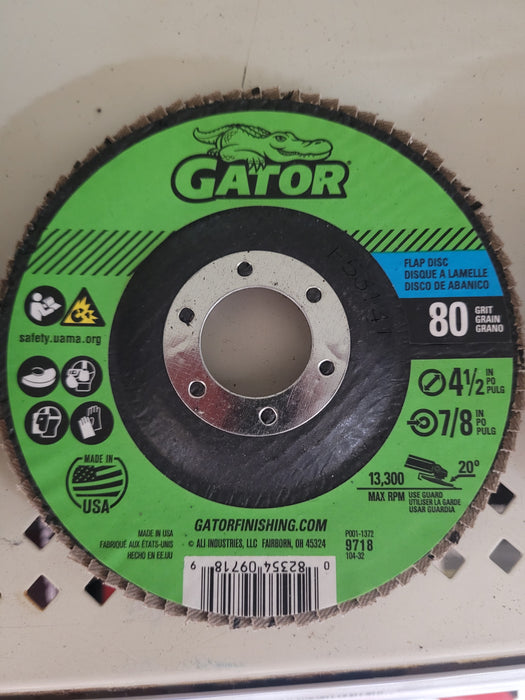 Disc Flap 4.5 80 Grit EACH - House