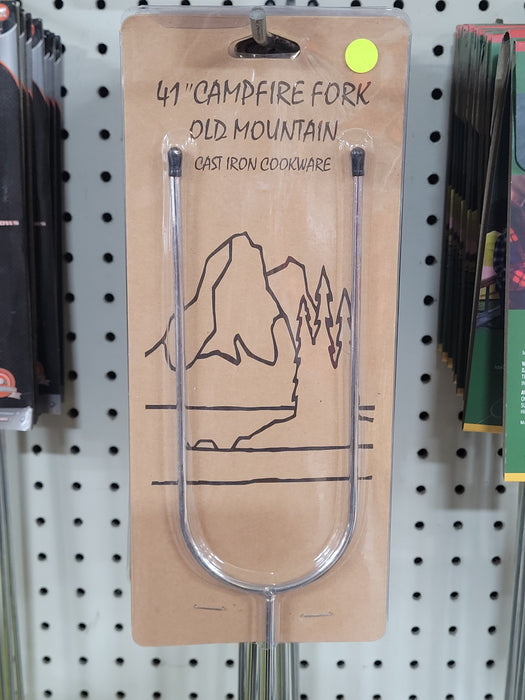 Campfire Fork Wood Handle 41"  Old Mountain