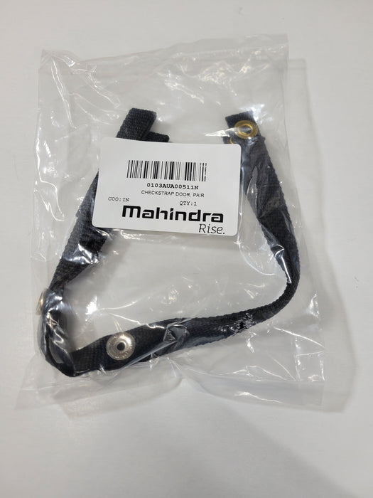 Mahindra Roxor OEM 0103AUA00511N CheckStrap Door, Pair