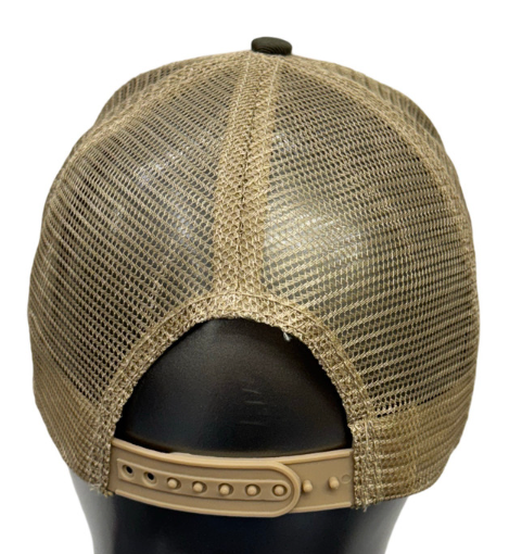 STIHL Trademark Logo Olive Green Ball Cap with Mesh Backing
