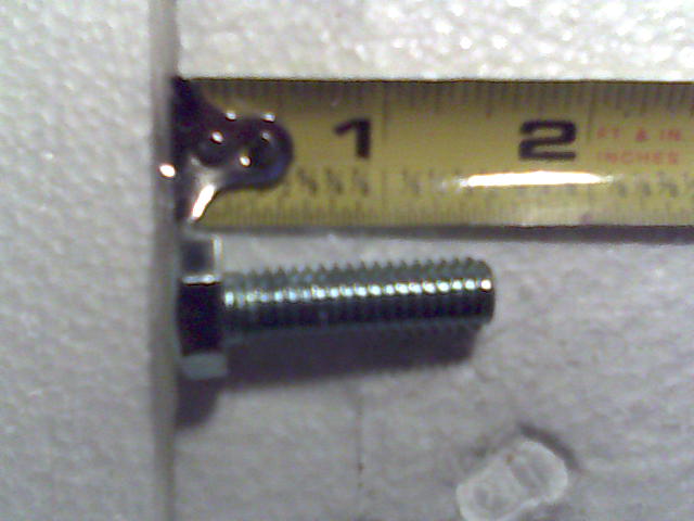 Bad Boy 018-5040-00 3/8-16 X 1-1/4 GR 5 Hex Bolt