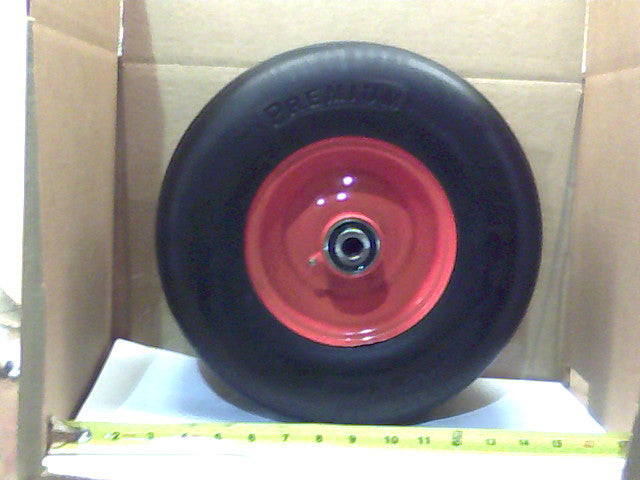 Bad Boy OEM 022-3070-00 No-Flat 13 x 6.50-6 Orange Wheel