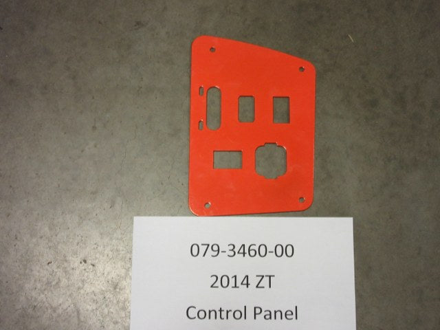 Bad Boy OEM 079-3460-00 ZT Control Panel Metal Faceplate