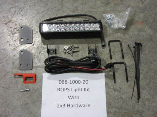 Bad Boy OEM 088-1000-20 ROPS Light Kit w/ 2x3 Hardware — Sherwood Tractor