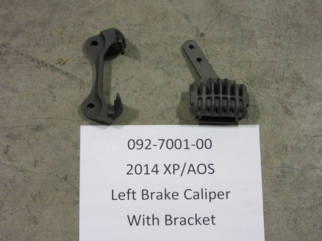 Bad Boy OEM 092-7001-00 XP/AOS Left Brake Caliper