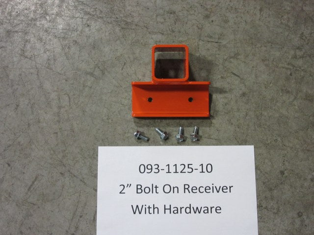 Bad Boy OEM 093-1125-10 2" Bolt On Front Receiver Kit