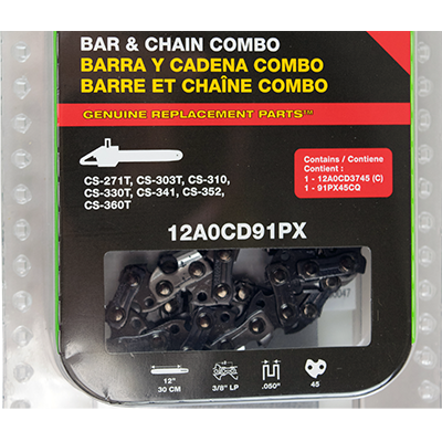 ECHO 12A0CD91PX 12" Bar & Chain Combo