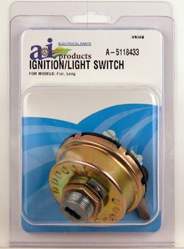 A&I 5118433 IGNITION SWITCH/KEY FOR FIAT, LONG TRACTORS