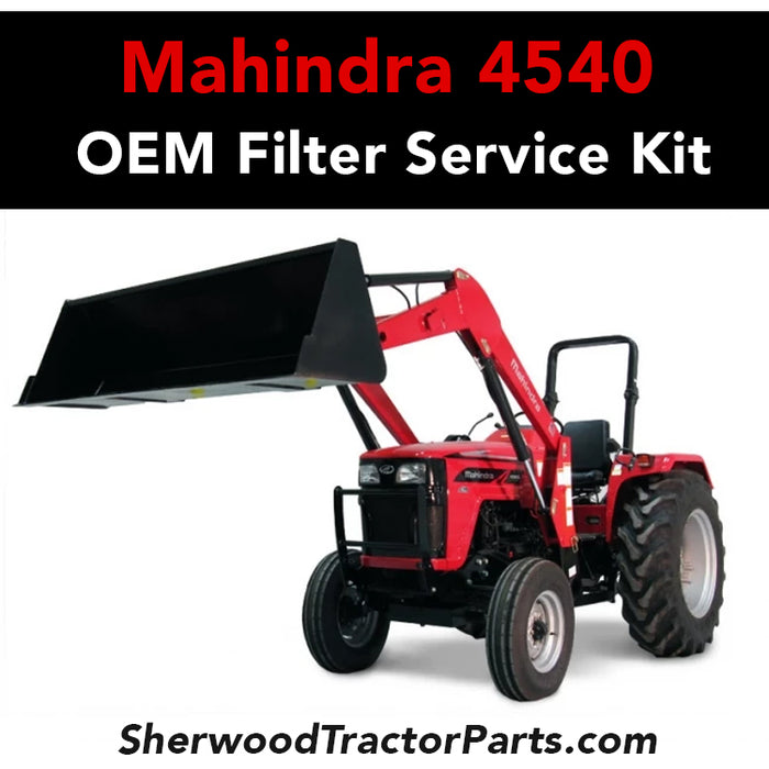 Mahindra OEM Filter Service Kit for 4540 (2WD & 4WD)