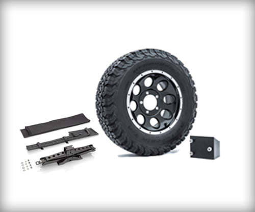 Mahindra Roxor OEM Spare Tire Kit with Mount, Jack & Lock