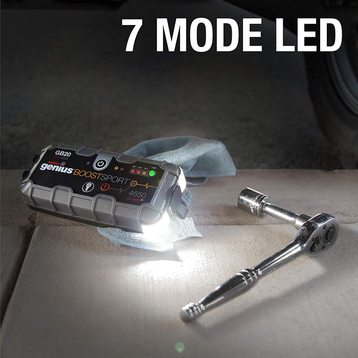 NOCO Genius Boost Sport 400A UltraSafe Lithium Jump Starter GB20