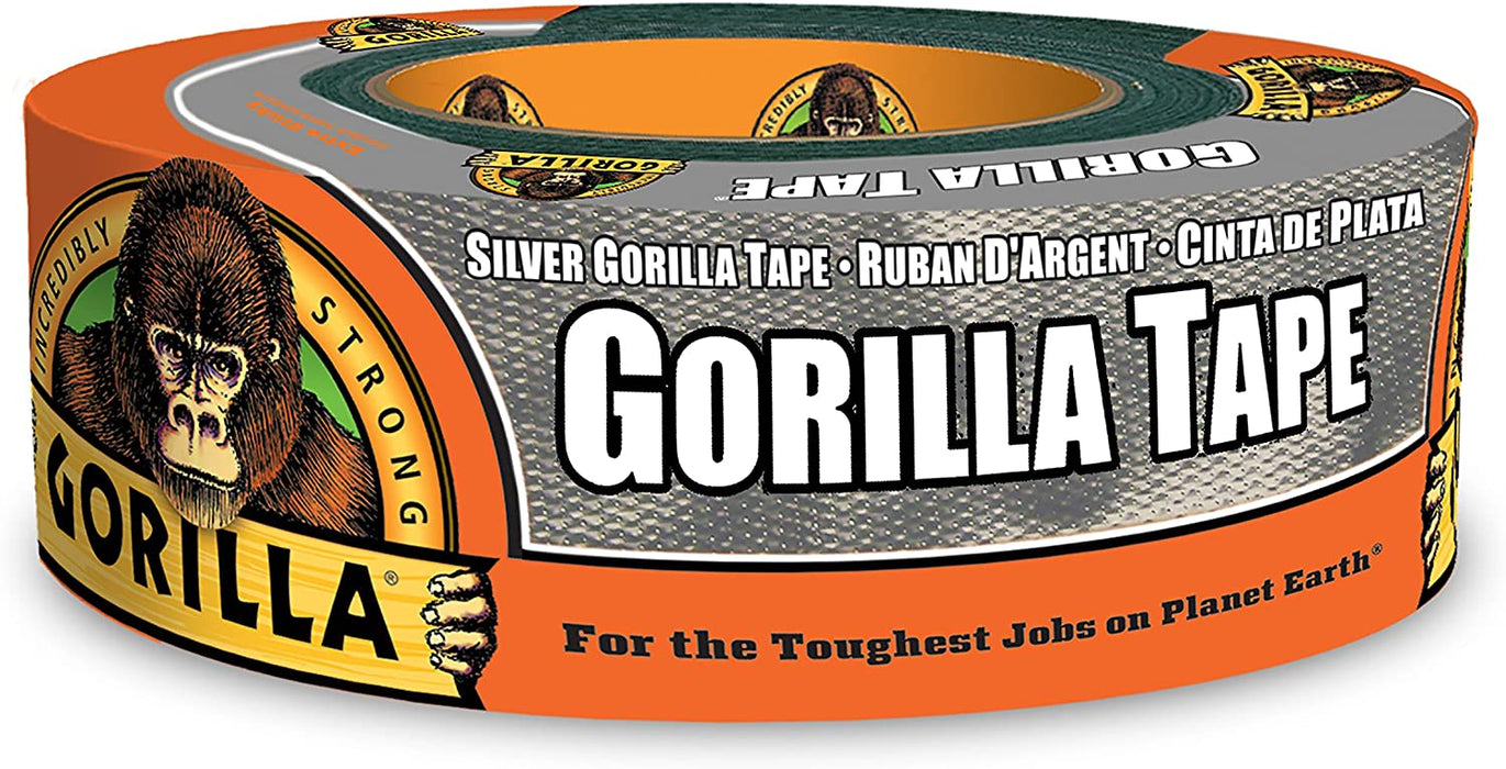 Gorilla Duct Tape Silver, 1.88" x 35 yd.  HH