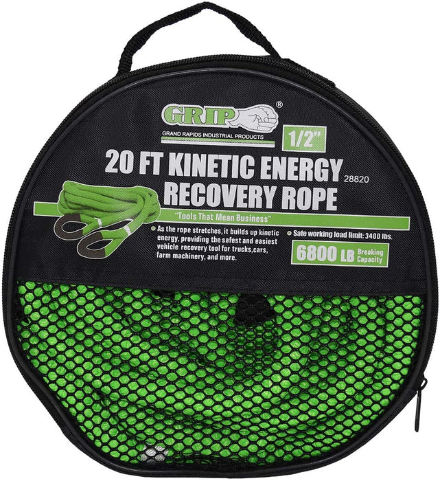 20 ft. x 1/2" Kinetic Energy Recovery Rope  GRIP