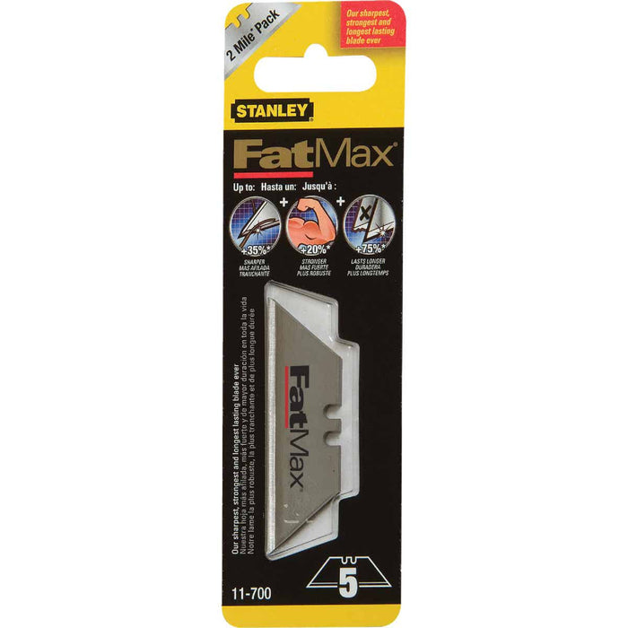 Stanley FatMax 2-Point 2-7/16" Utility Knife Blade (5-Pack)