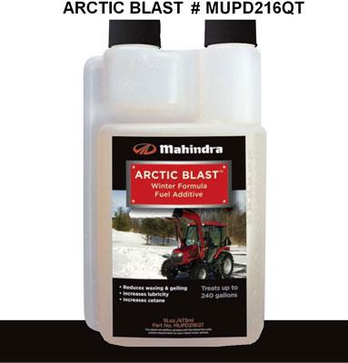 Mahindra OEM Arctic Blast Winter Fuel Additive (16 oz) MUPD216QT