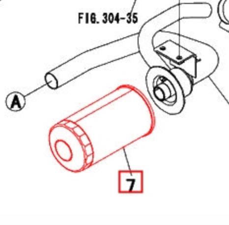 Mahindra OEM 19642509000 Hydraulic Filter (Spin-On)
