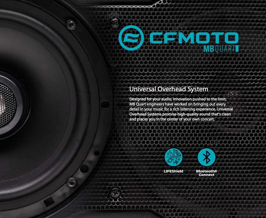 CFMOTO OEM UNIS-850100 Universal Audio Package
