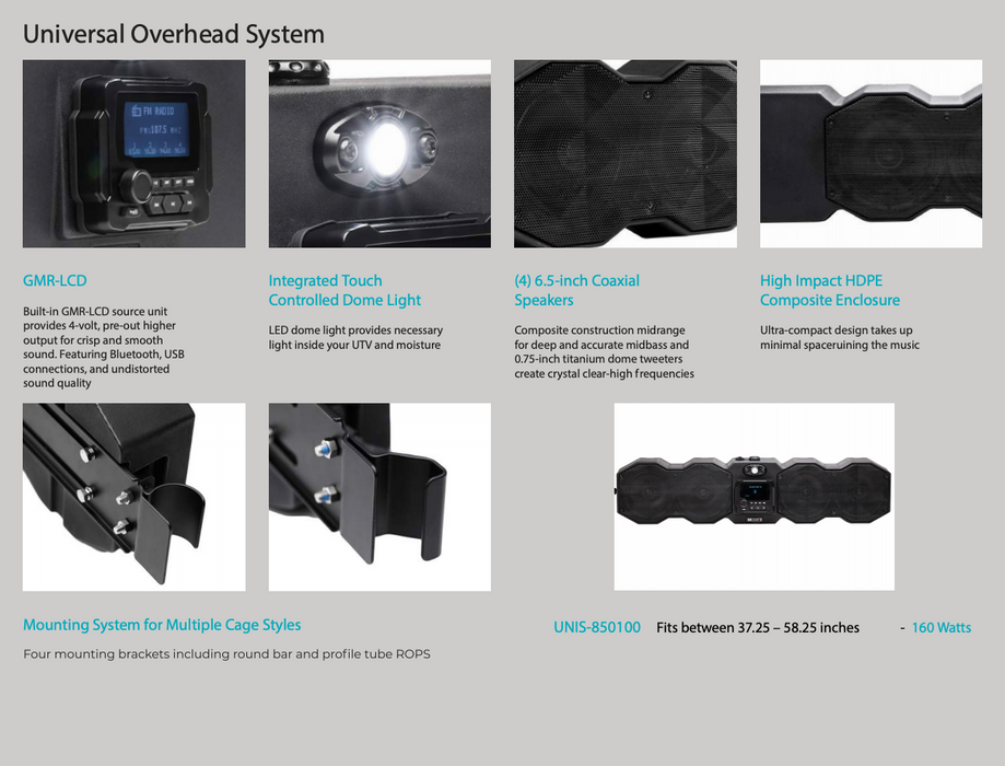 CFMOTO OEM UNIS-850100 Universal Audio Package