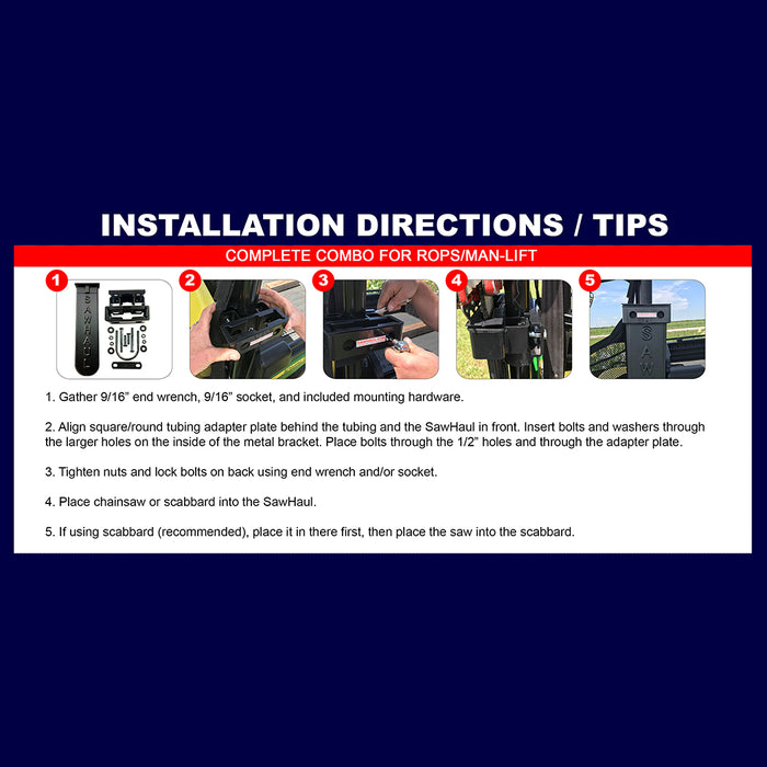 SawHaul Complete Kit for UTV