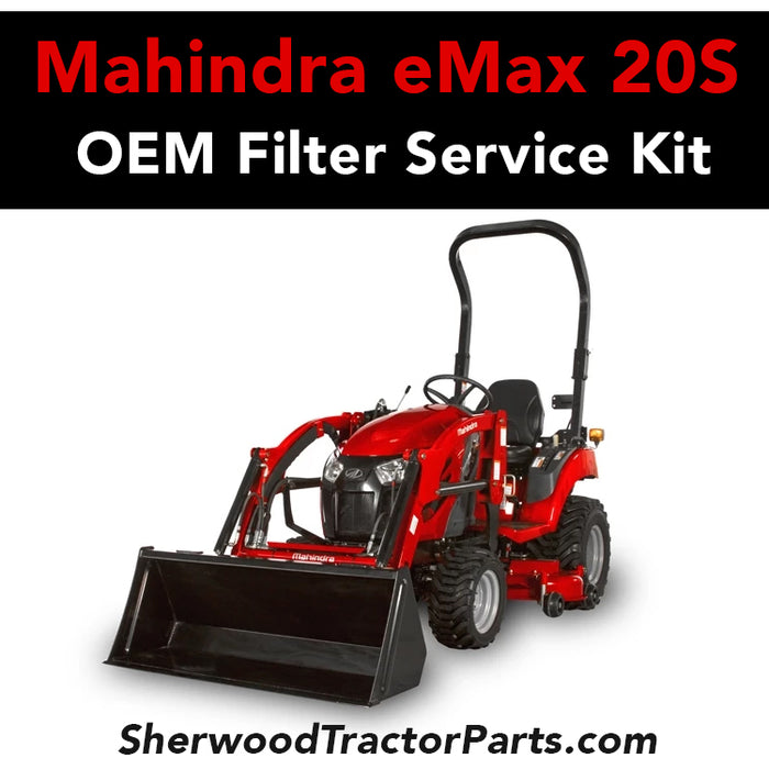 Mahindra OEM Filter Service Kit for eMax 20S HST