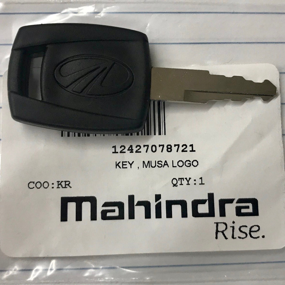 Mahindra Tractor Keys