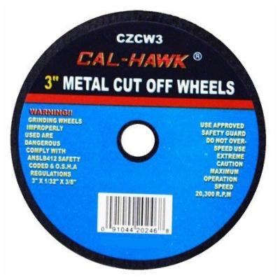 Cal-Hawk 3” Metal Cut Off Wheel